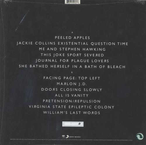 Manic Street Preachers Journal For Plague Lovers - Open